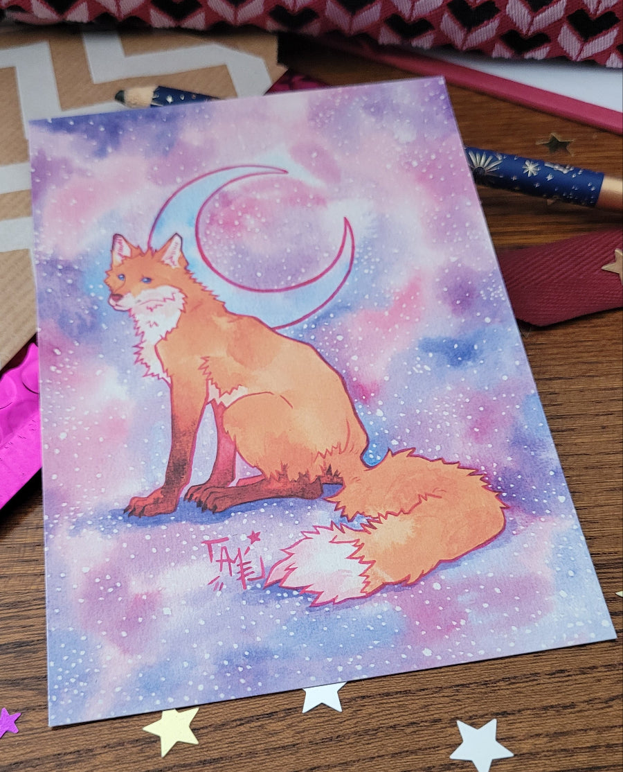 Galactic Fox - Print