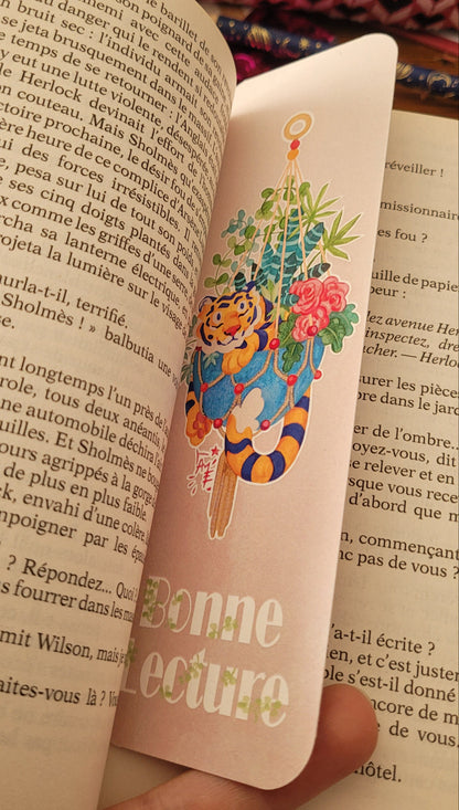 Tigre en Pot - Marque-Page