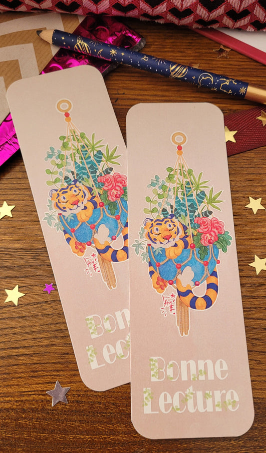 Tigre en Pot - Marque-Page